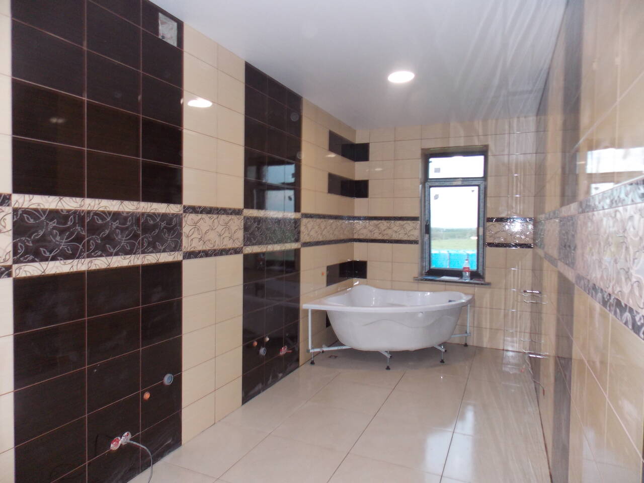 Плиточные работы сан.тех.устройство