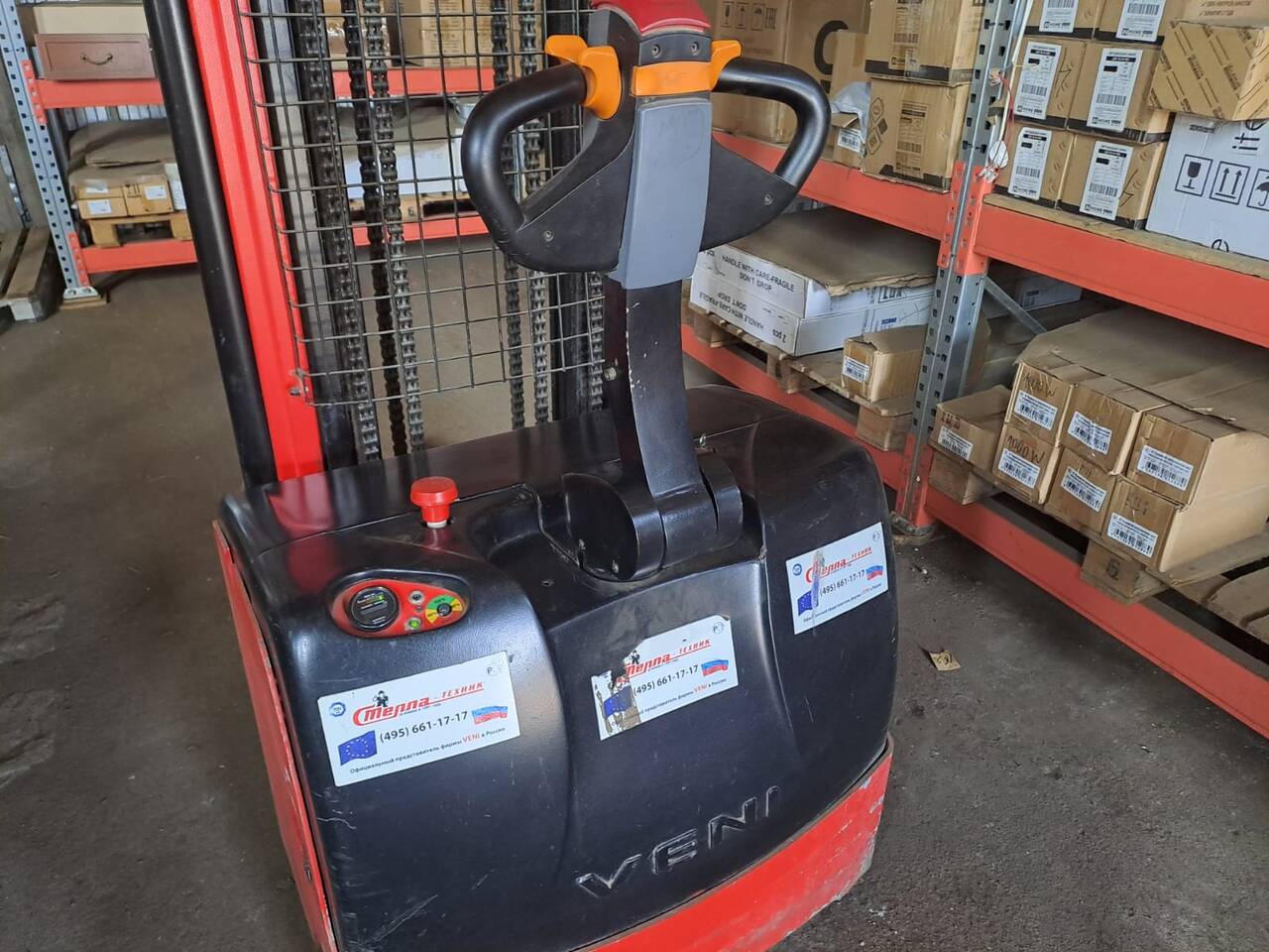 МИР Электро, electroИрина (8.03.2024 17:37): Штабелер Самоход veni KMS Болгария в Москве фото 5 Транспорт Москва