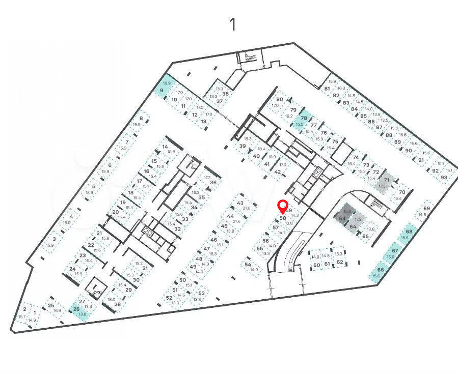 Сдам Машиноместо 14 м² в новом доме в Москве фото 4 Недвижимость Москва