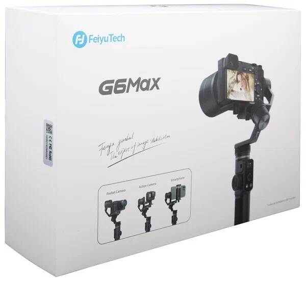 3-ёх осевой электро-стабилизатор FeiyuTech G6 Max в Москве фото 5 Бытовая электроника Москва