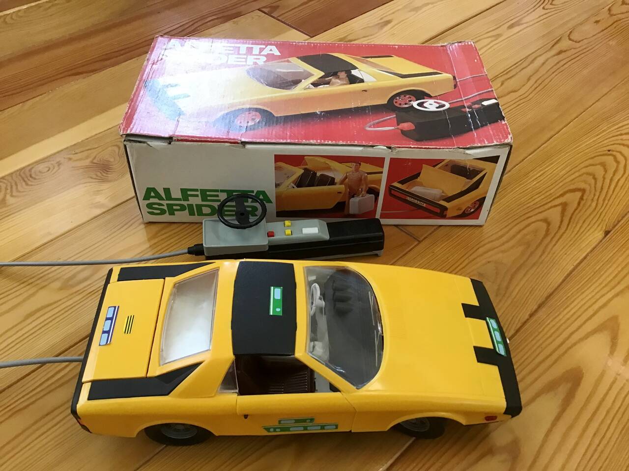 Машина Afetta Spider - ГДР 1984 год, с набором фигурок в Москве фото 3 Личные вещи Москва