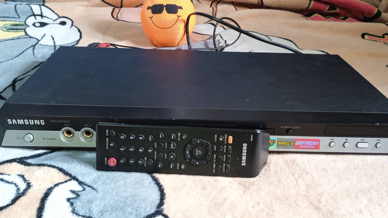 DVD Караоке-система Samsung DVD-p370kd в Москве фото 2 Бытовая электроника Москва