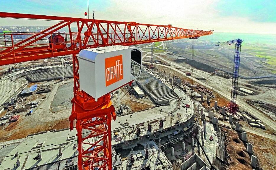 Кран башенный GiraFFe TDK-10.215 б/у 2014 г.в. в Челябинске фото 3 Транспорт Челябинск