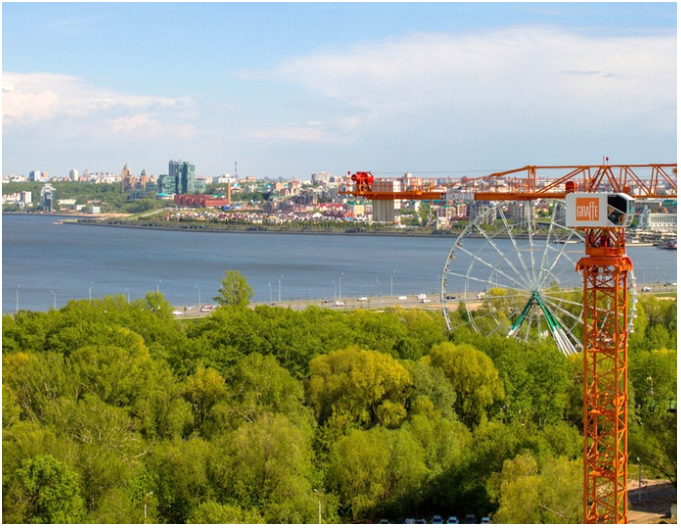 Кран башенный GiraFFe TDK-10.215 б/у 2014 г.в. в Челябинске фото 2 Транспорт Челябинск