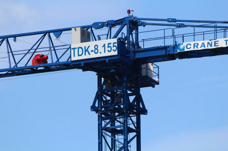 Кран башенный GiraFFe TDK-8.155 б/у 2014 г.в. в Челябинске фото 2 Транспорт Челябинск