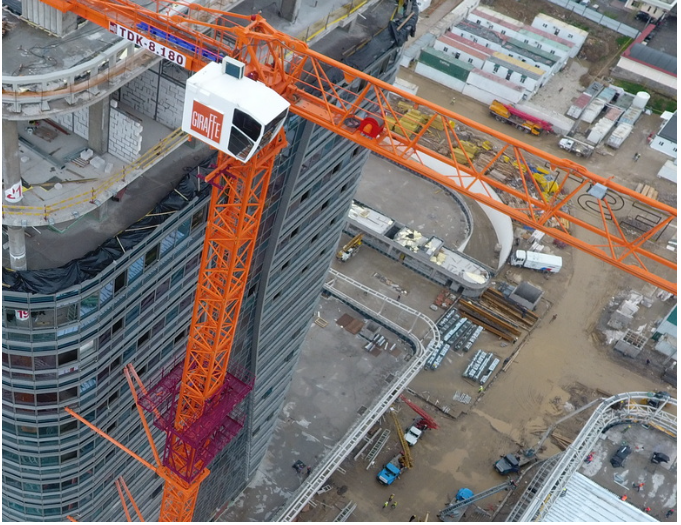 Кран башенный GiraFFe TDK-8.180 б/у 2014 г.в. в Челябинске фото 3 Транспорт Челябинск