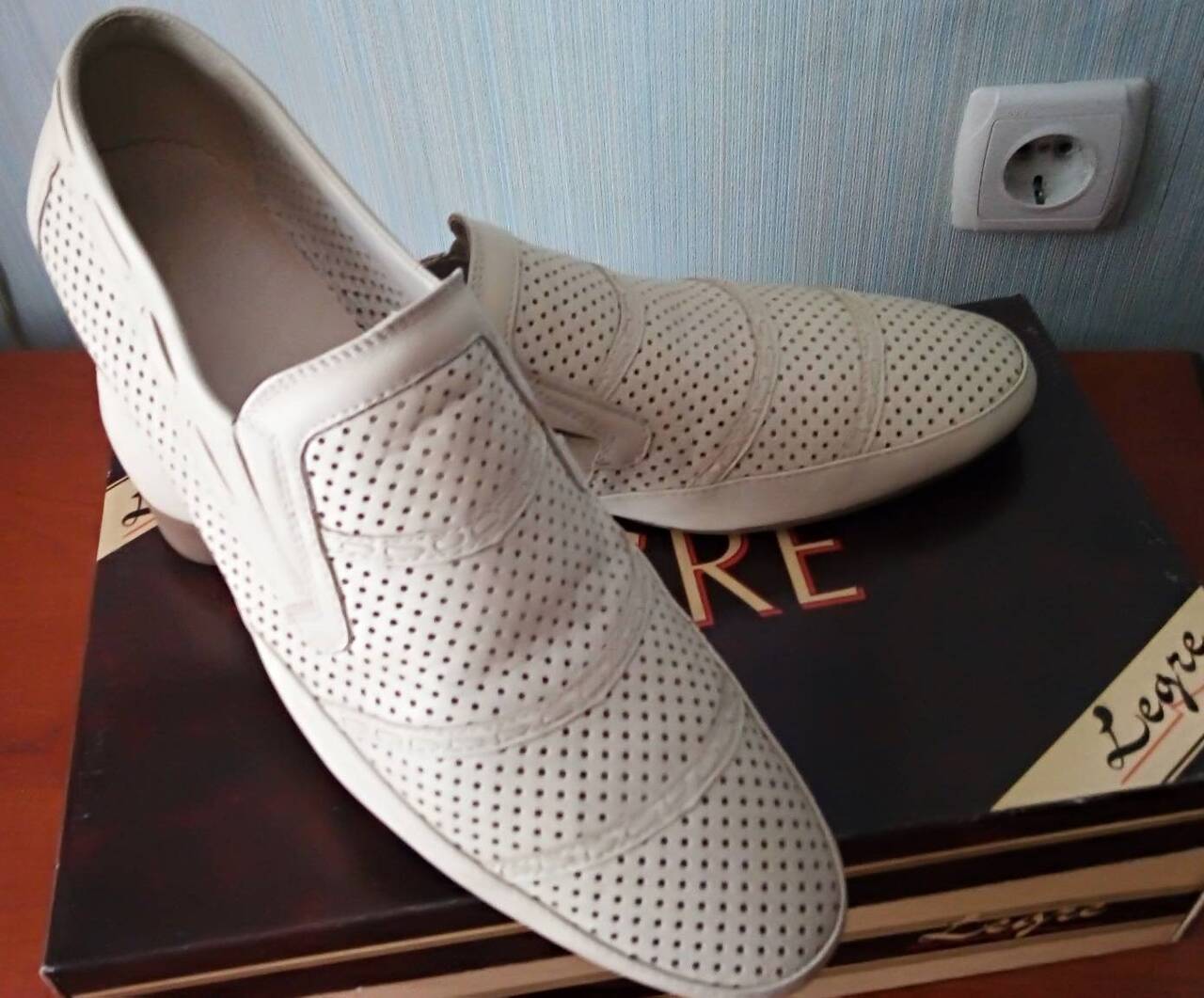 Мужские летние туфли Legre (Россия) нат.кожа р.43 в Москве фото 7 Личные вещи Москва