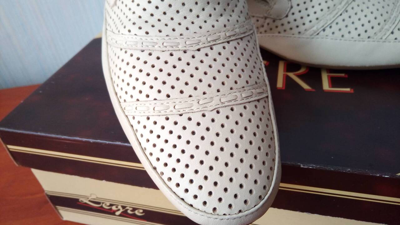 Мужские летние туфли Legre (Россия) нат.кожа р.43 в Москве фото 4 Личные вещи Москва