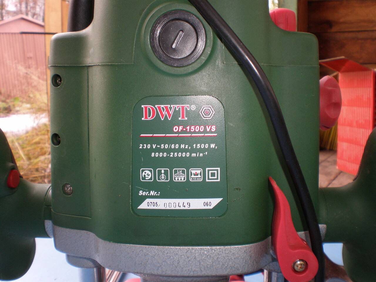 Фрезер DWT OF-1500VS в Архангельске фото 5 Для дома и дачи Архангельск