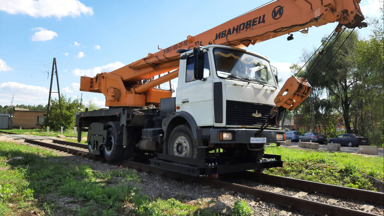 Рельсовый Автокран Камаз, МАЗ (Автореборд) в Волоколамске фото 1 Транспорт Волоколамск