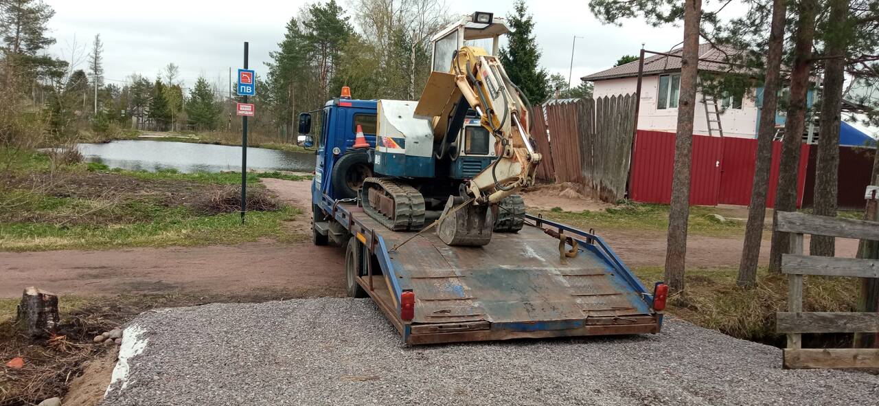 мини экскаватор 3 т, услуги, аренда в Дунай Всеволожский район