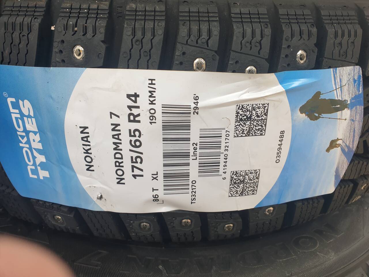 Шины Nokian Tyres Nordman 7 175/65 R14  в Жуковском фото 3 Транспорт Жуковский