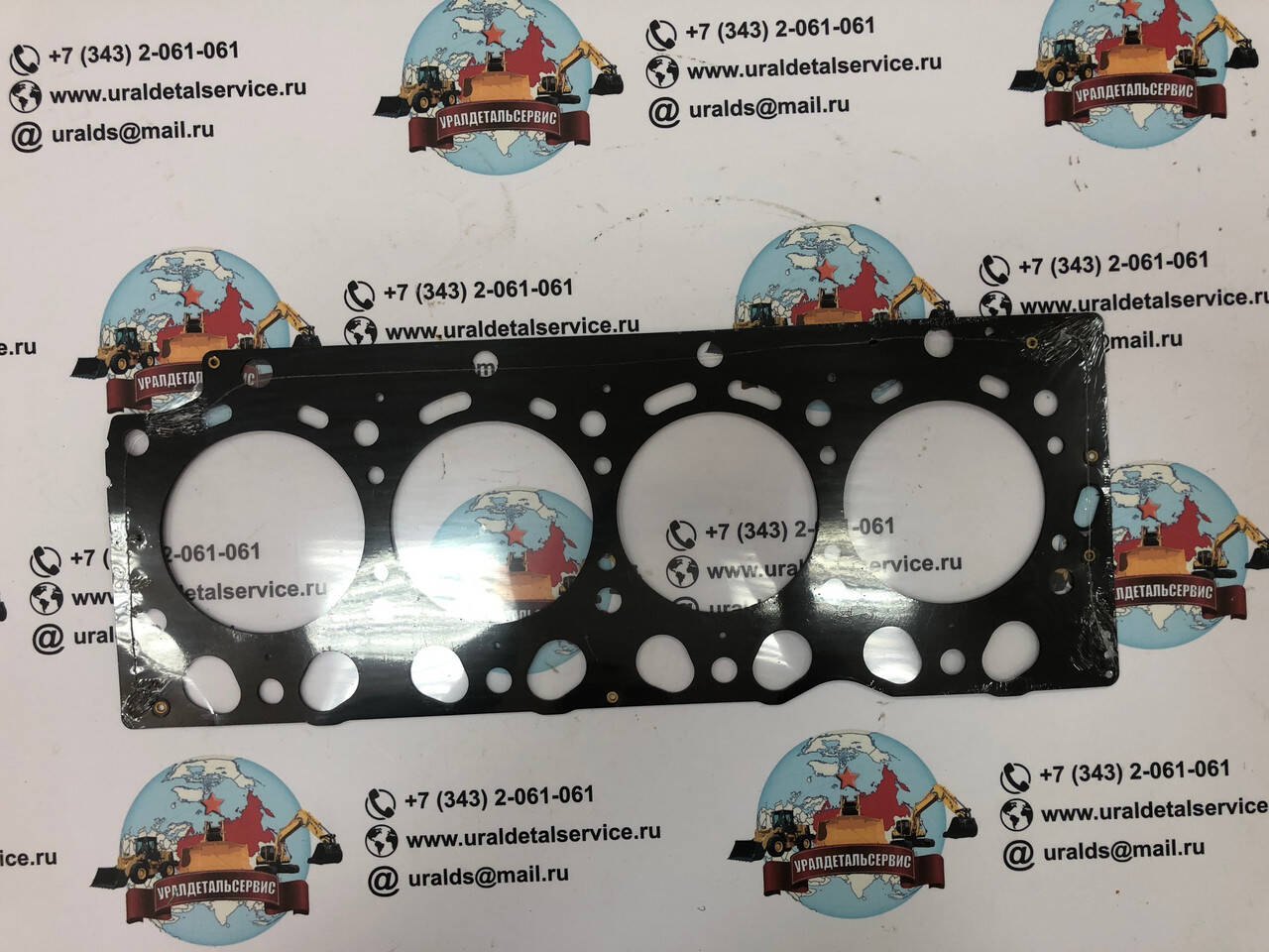 "Прокладка ГБЦ (1,3 мм, 2 отвертия) 20882839 " в Екатеринбурге фото 1 Транспорт Екатеринбург