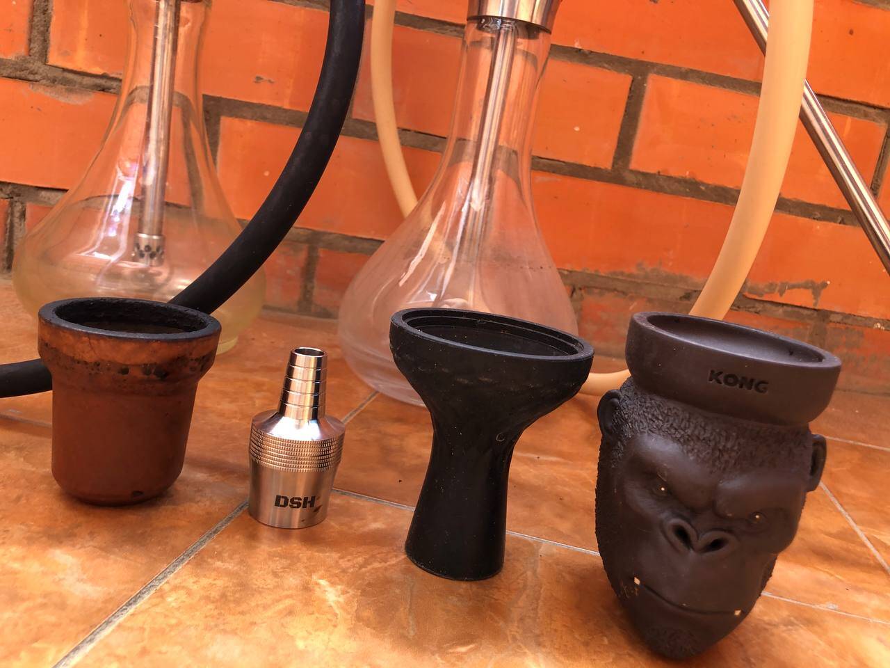 продаю 2 великолепных кальяна от Mamay customs и wookah ( редкого цвета RED / WHITE smooth ) в Краснодаре фото 2 Личные вещи Краснодар