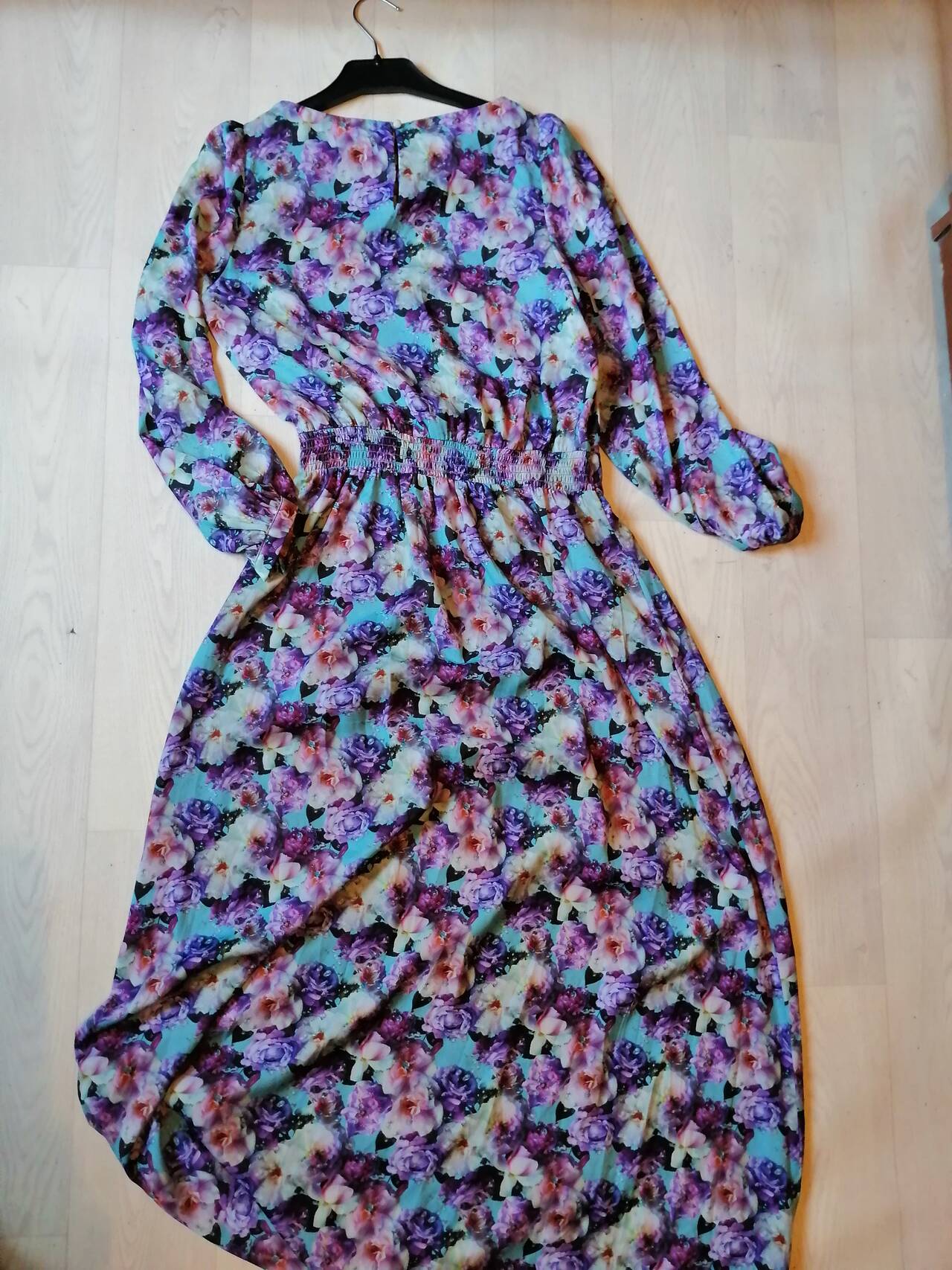 Шикарное длинное платье в цветы. Р 42-44 в Москве фото 6 Личные вещи Москва