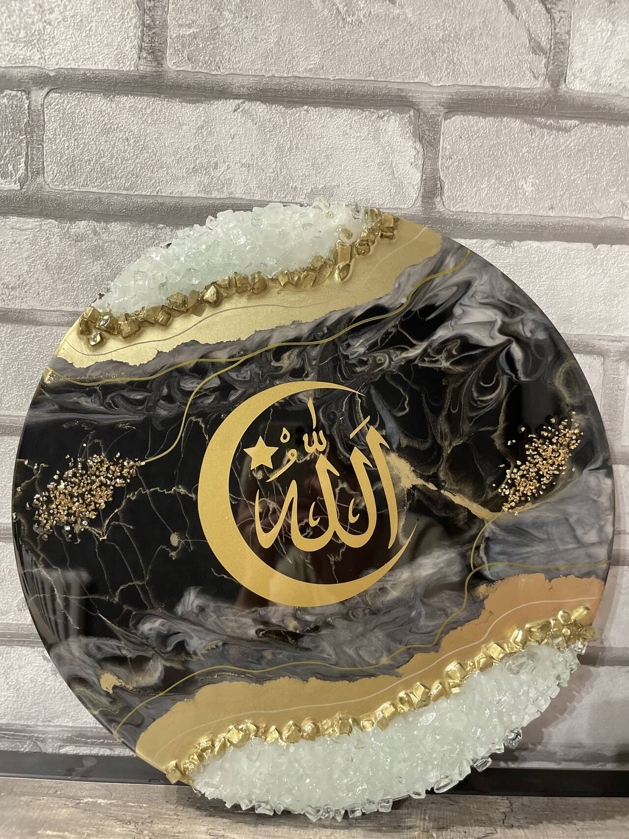 Картина-Шамаиль из эпоксидной смолы 