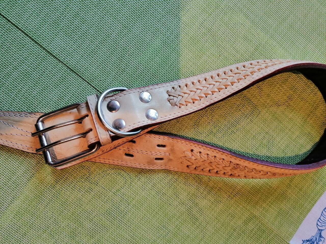 Ошейник для большой собаки. Натуральная кожа новый в Москве фото 2 Увлечения и отдых Москва