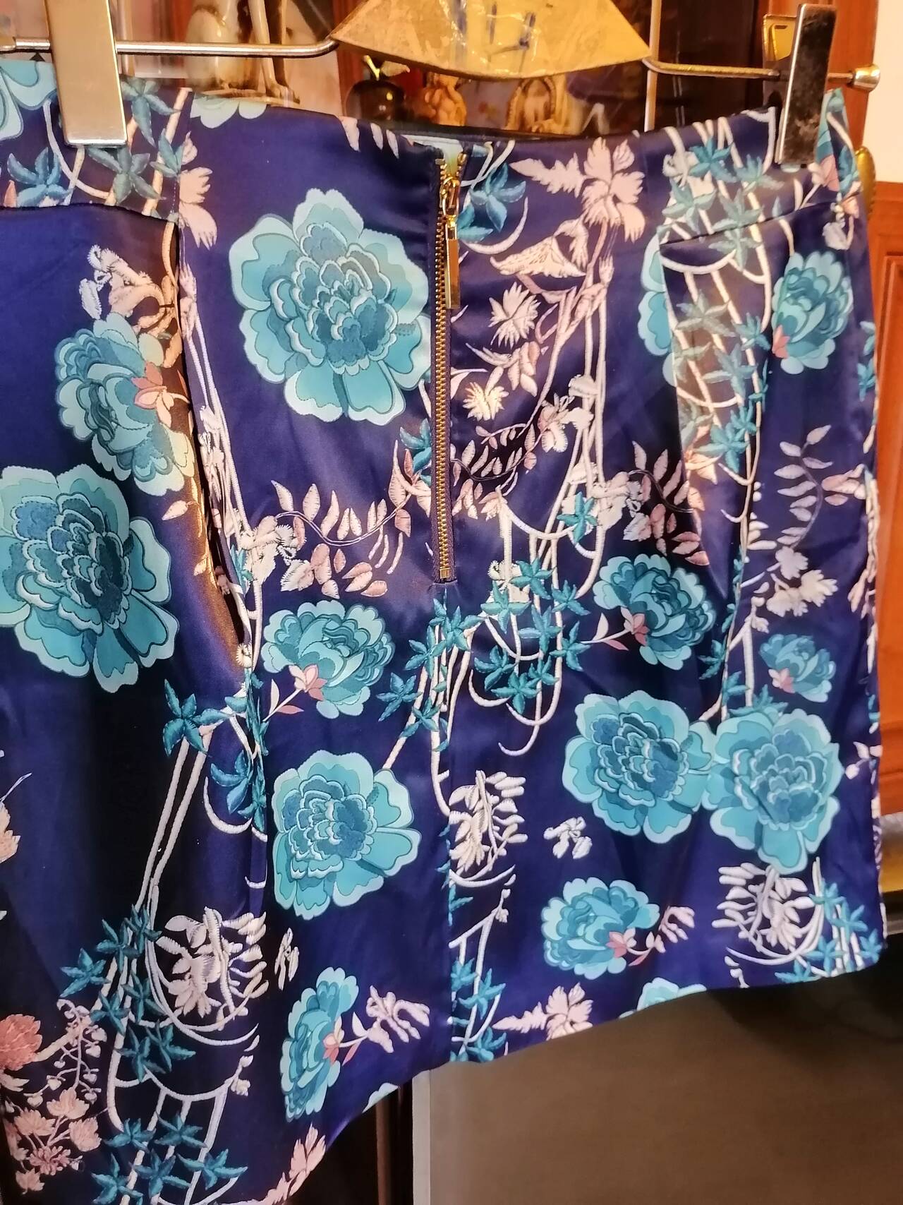 Юбка Красивая яркая мини  в цветы. Р 44-46. Стильная нарядная в Москве фото 2 Личные вещи Москва