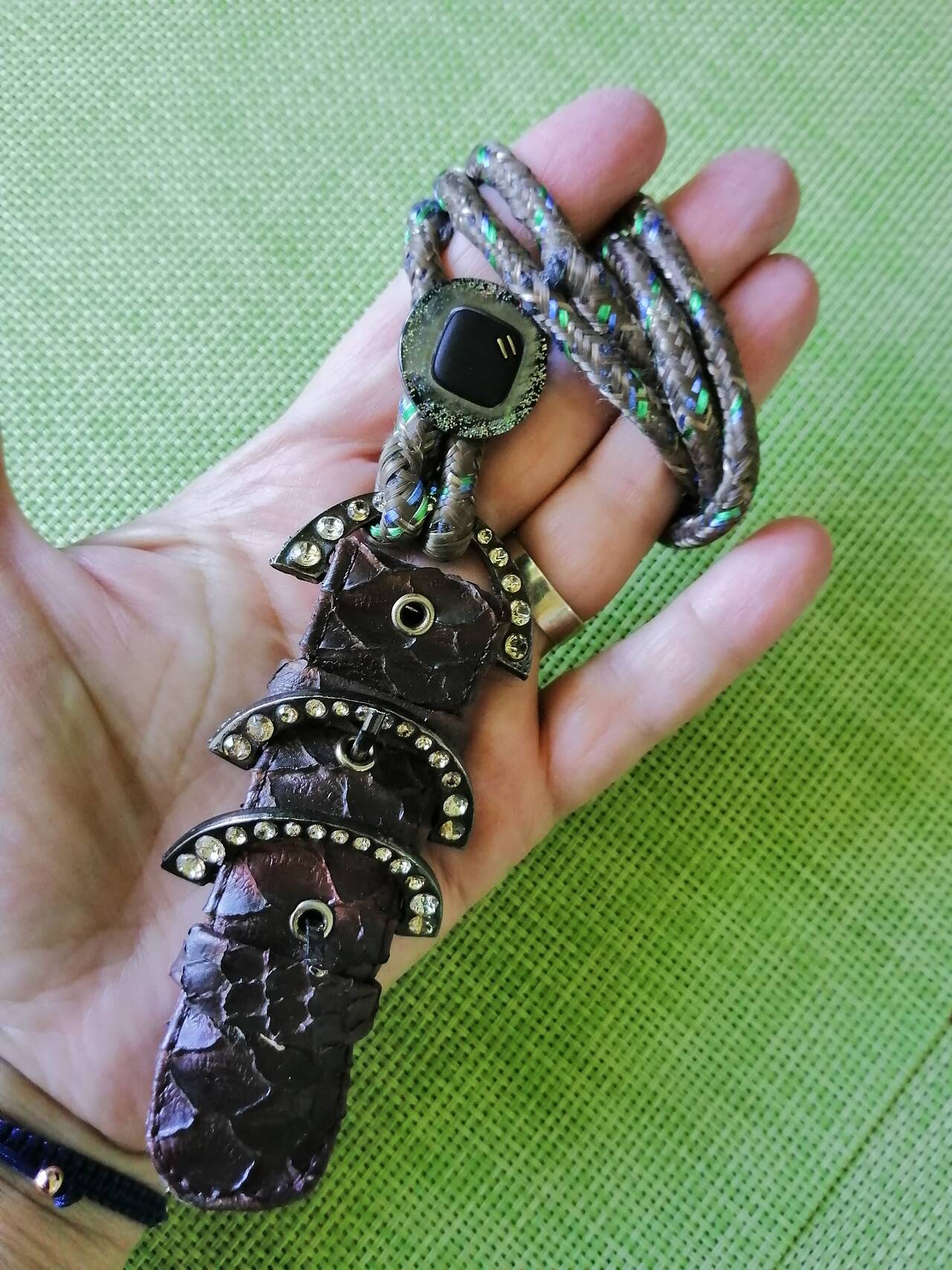 Крупное украшение на шею. Подвеска. Креатив. Винтаж. Хендмейд в Москве фото 3 Личные вещи Москва