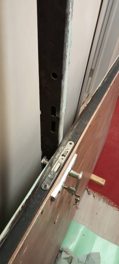 Дверь металлическая Б/у в Балашихе фото 5 Для дома и дачи Балашиха