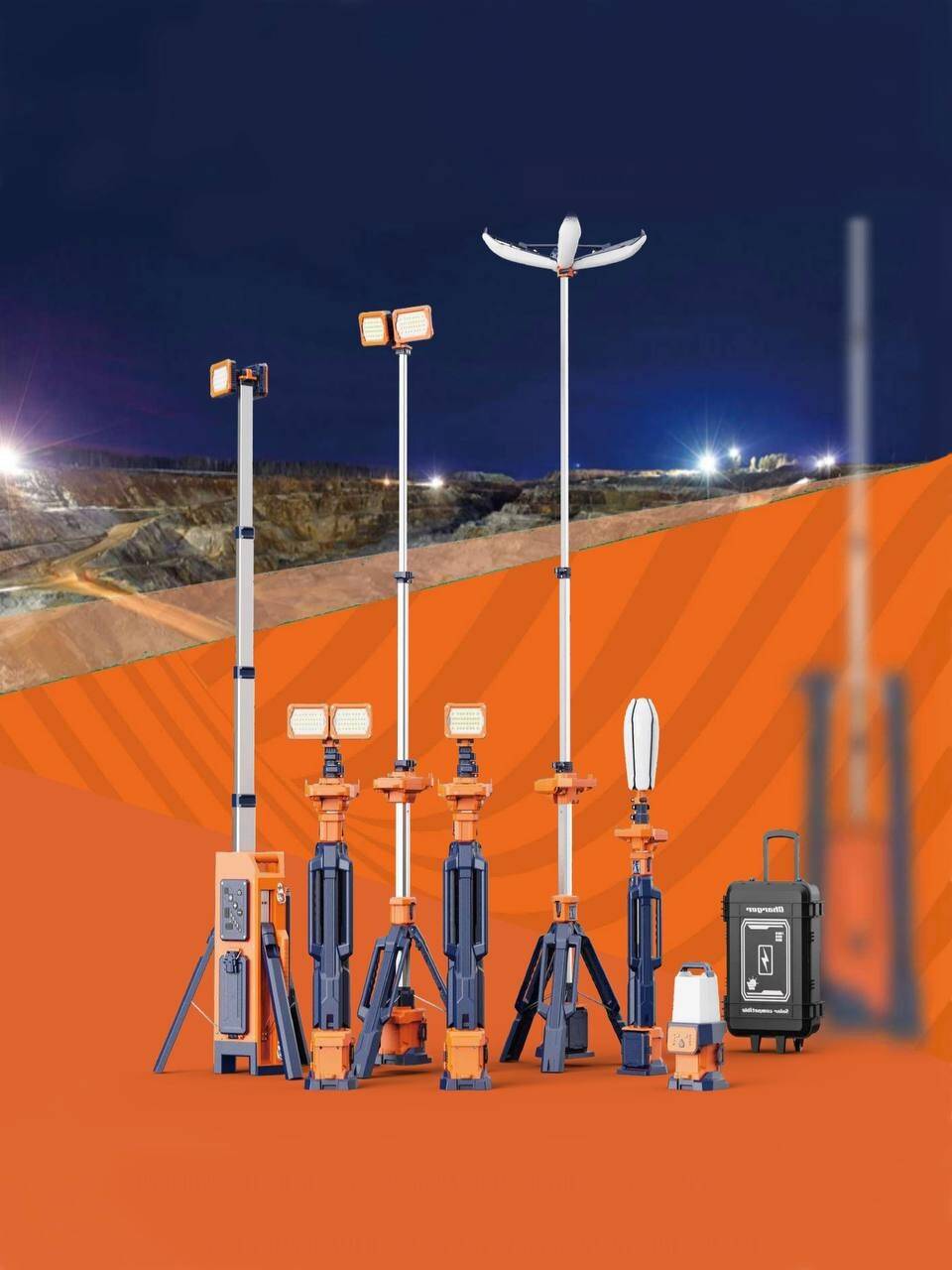 Светодиодный светильник 70W на кронштейне