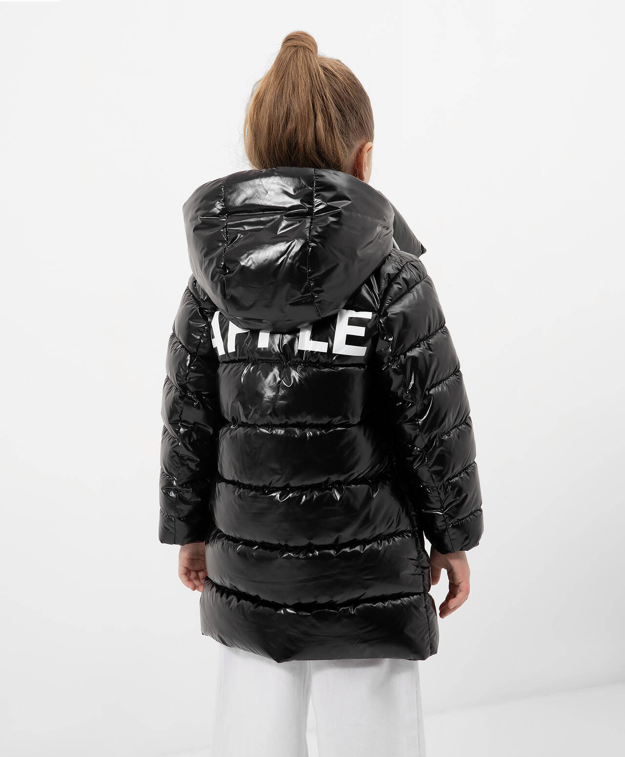 Детское чёрное стёганное пальто Gulliver в Москве фото 2 Личные вещи Москва