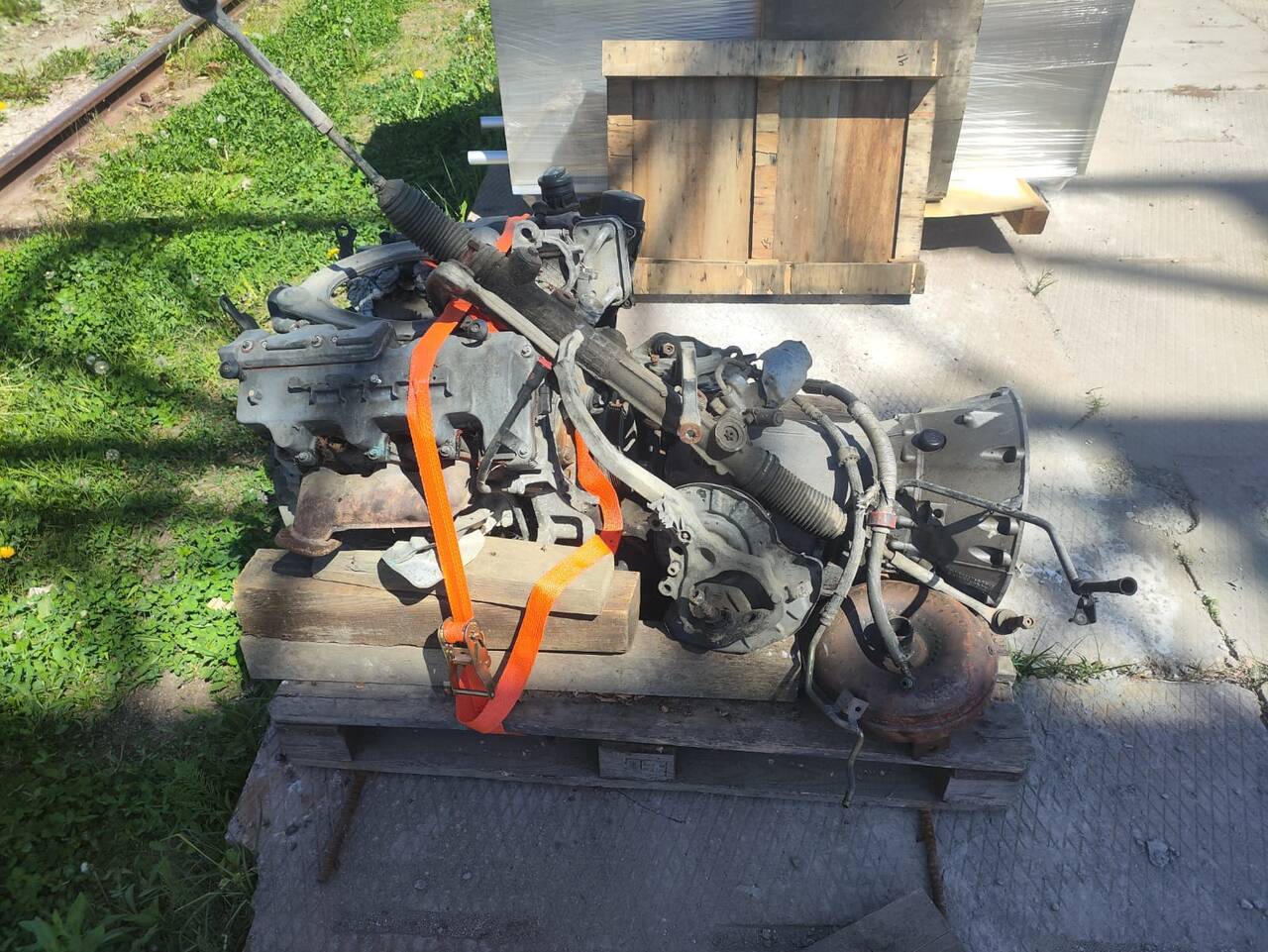 Двигатель коробка, задний мост, Mercedes W220 в Одинцово фото 3 Транспорт Одинцово