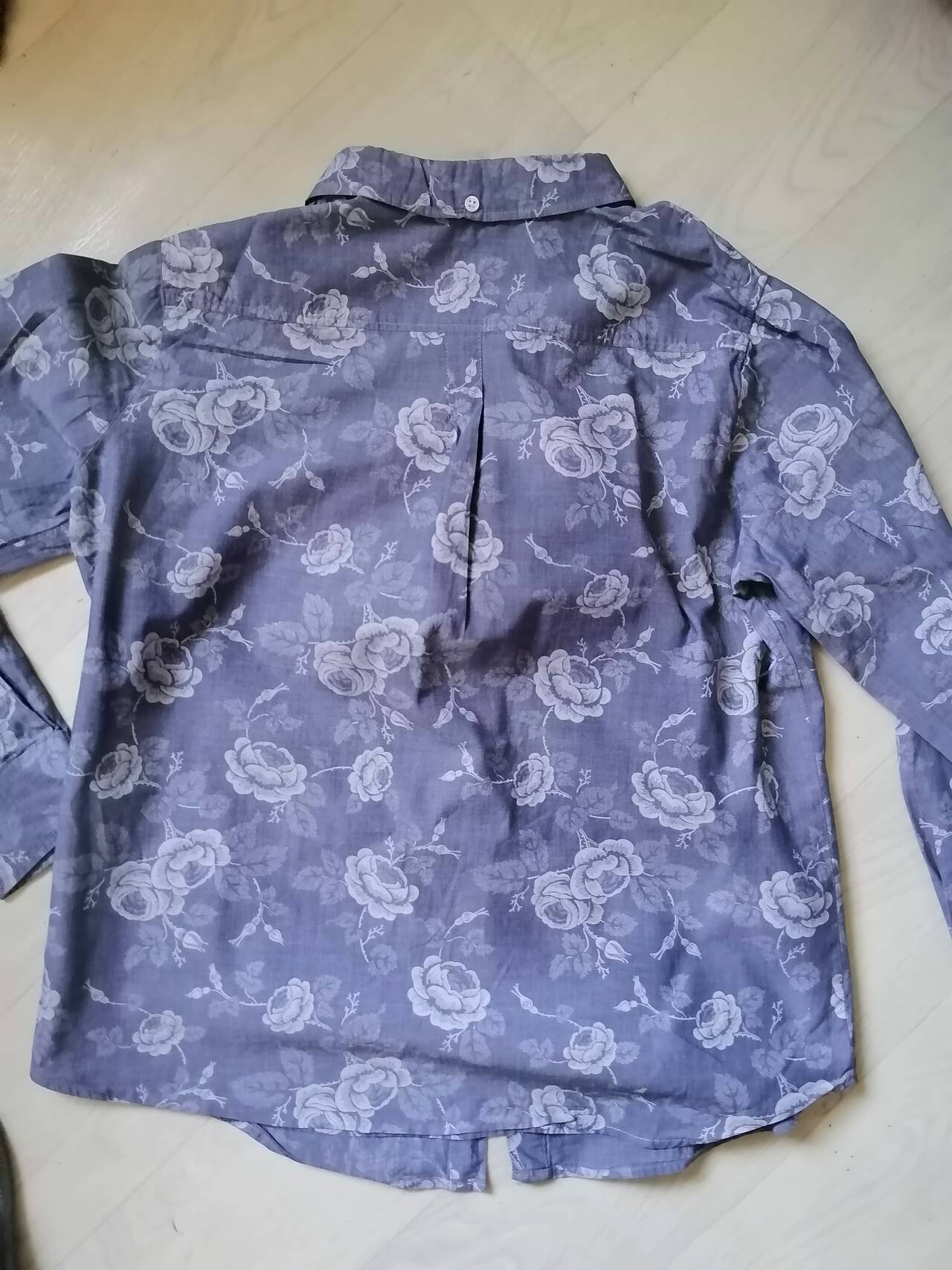 Блуза рубашка хлопок в цветочки р 44 O'stin в Москве фото 4 Личные вещи Москва