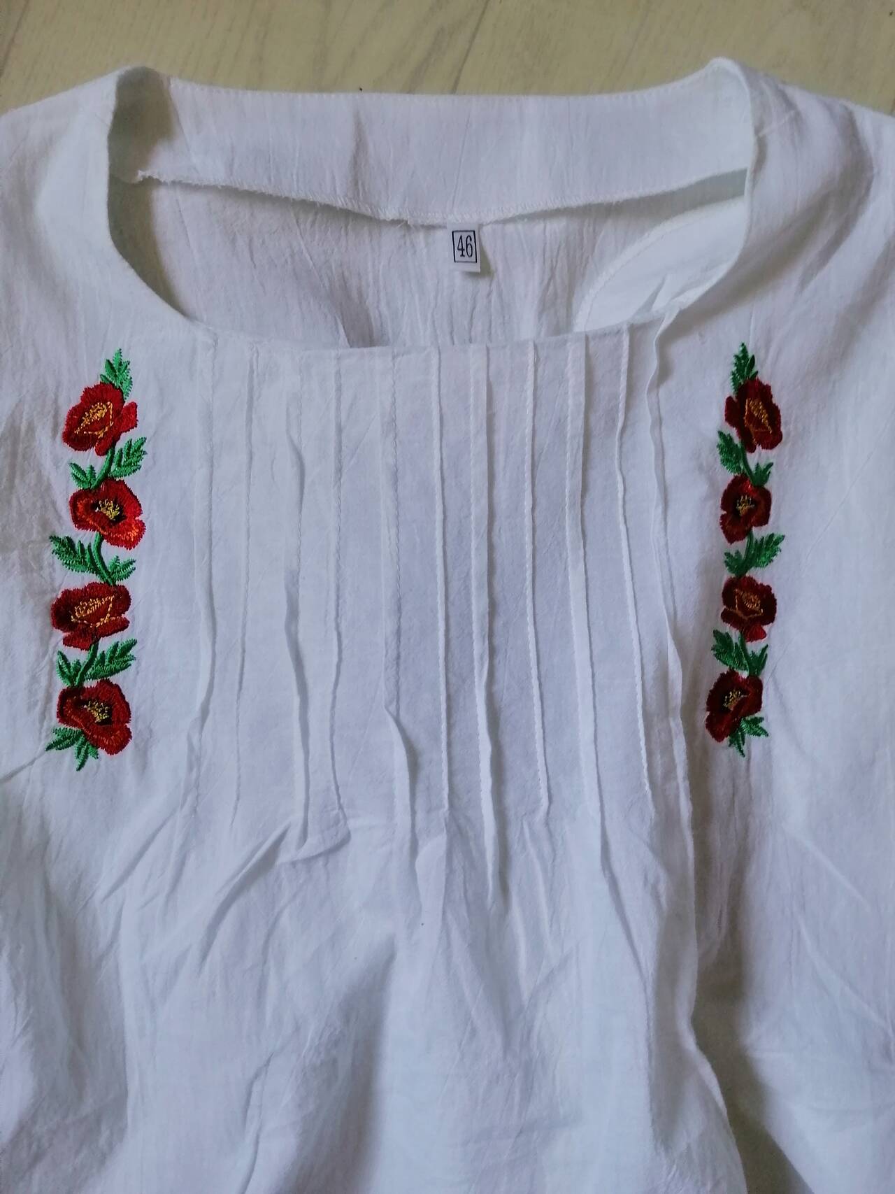 Платье для девочки 7-8лет хлопок. Белое с вышивкой в Москве фото 3 Личные вещи Москва
