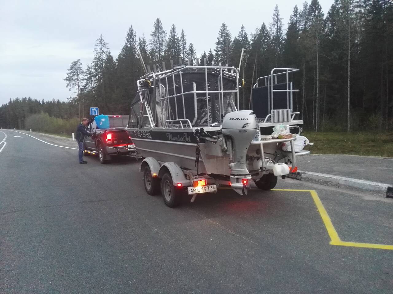 Водометный катер для рыбалки Thunder Jet Luxor в Коврове фото 6 Транспорт Ковров