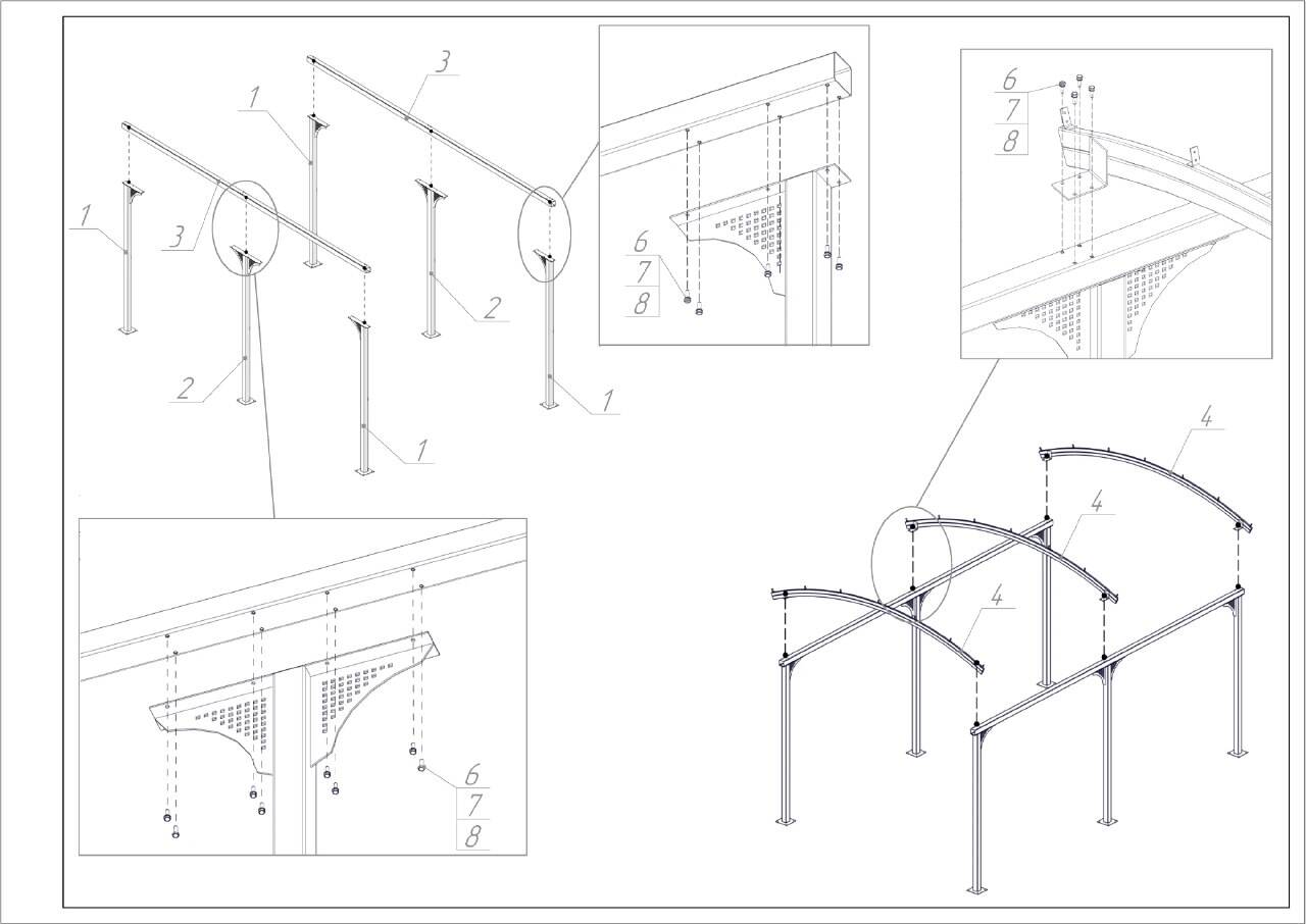 Чертежи в Компас в Новосибирске фото 5 Услуги Новосибирск