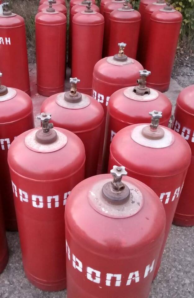 Пропан в баллонах 27 л, 50 л в Москве фото 1 Для дома и дачи Москва