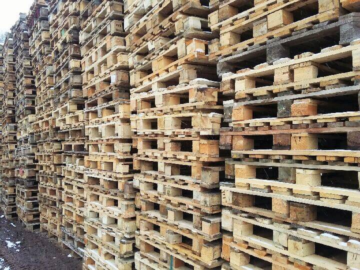 Паллеты б/у деревянные