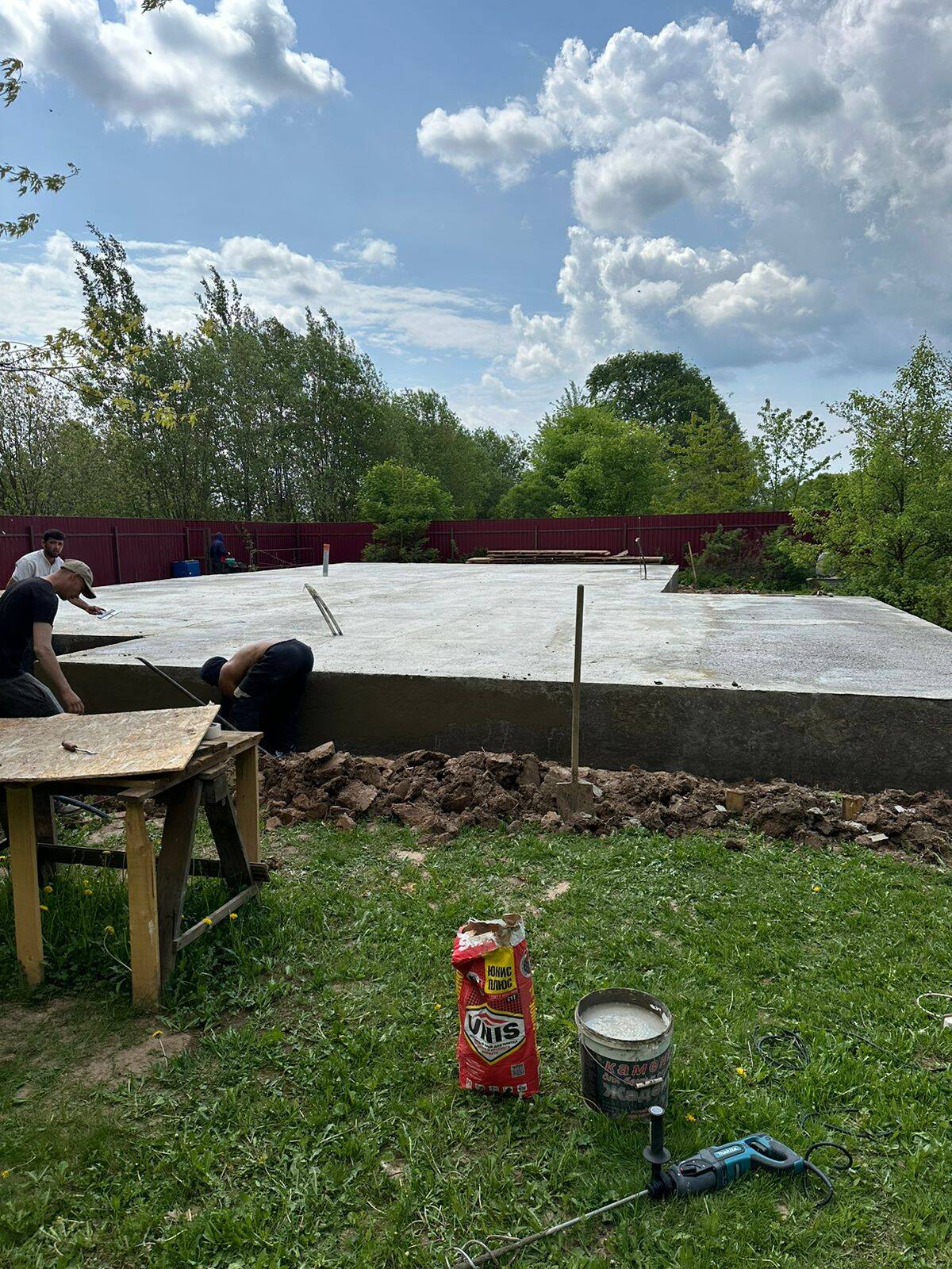 Устройство фундамента под дом