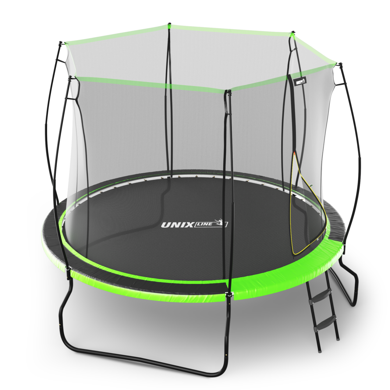 Батут UNIX Line 8 ft UFO Green в Москве фото 3 Увлечения и отдых Москва