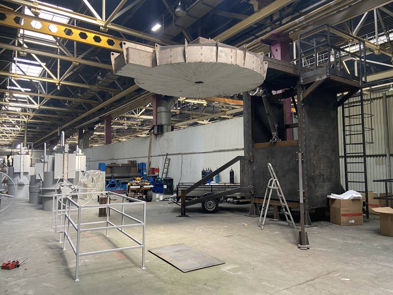 Стенды сушки/нагрева литейных ковшей