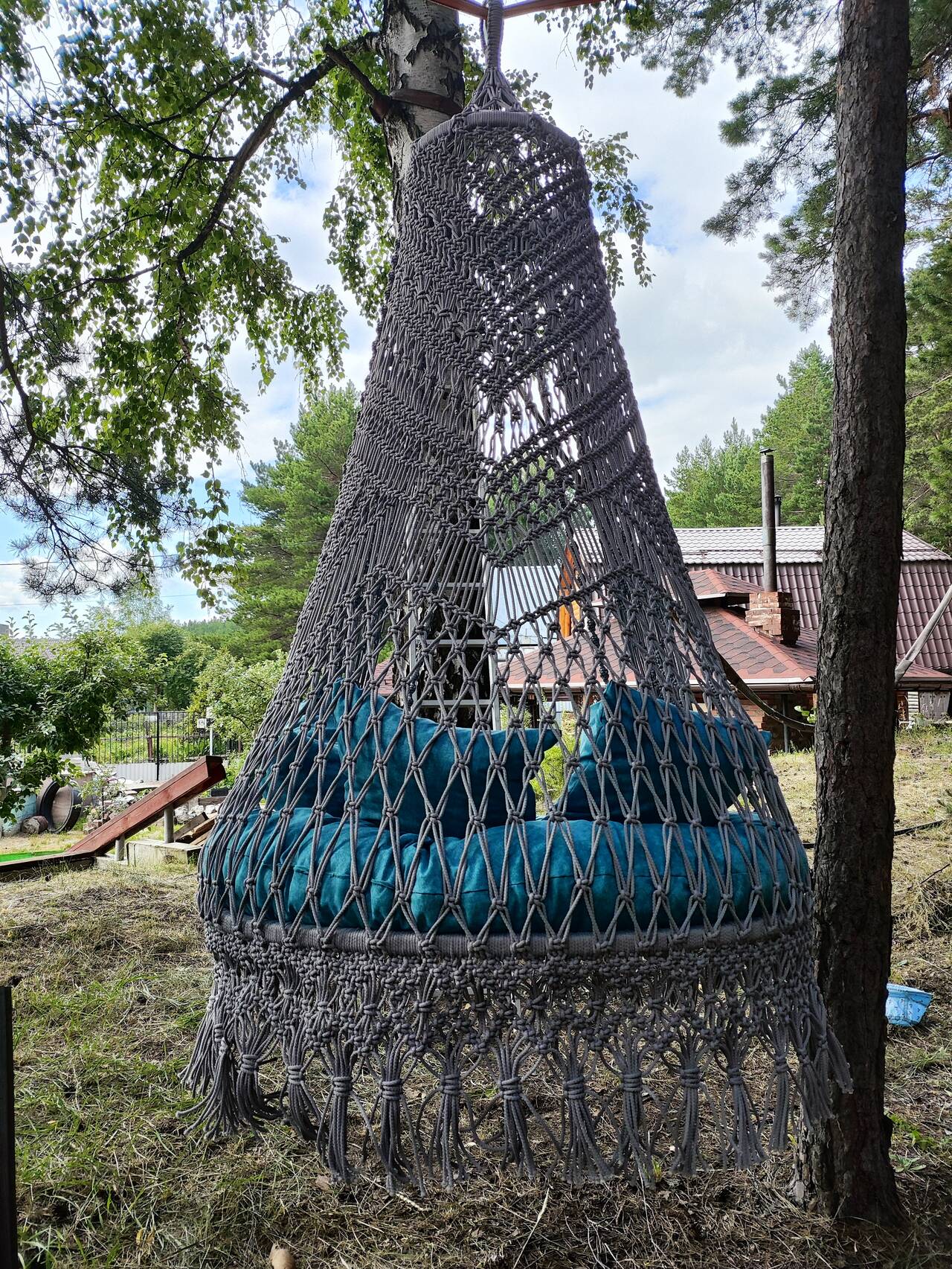 Подвесное кресло-шатер