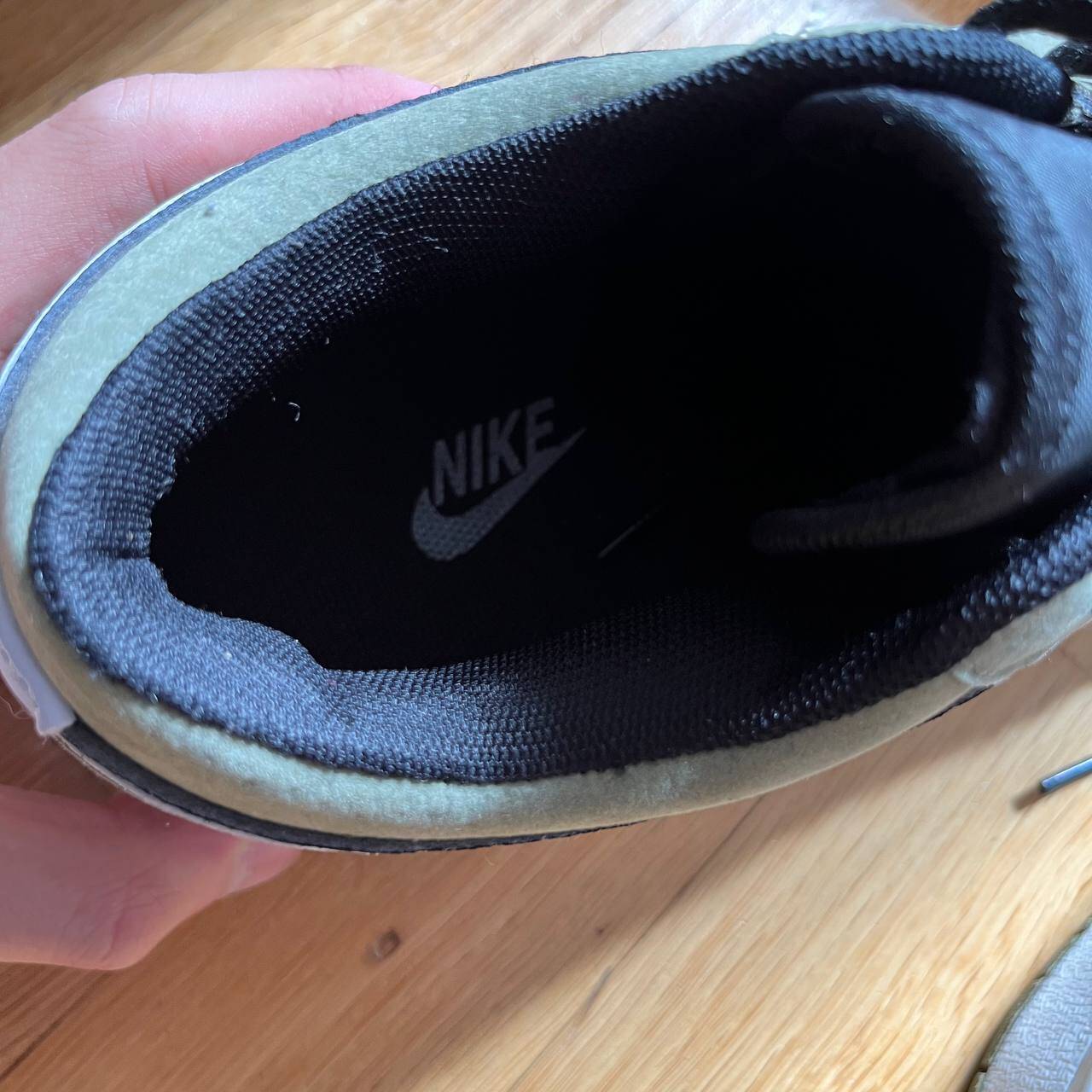 Кроссовки Nike Air Jordan 1 low green в Москве фото 3 Личные вещи Москва