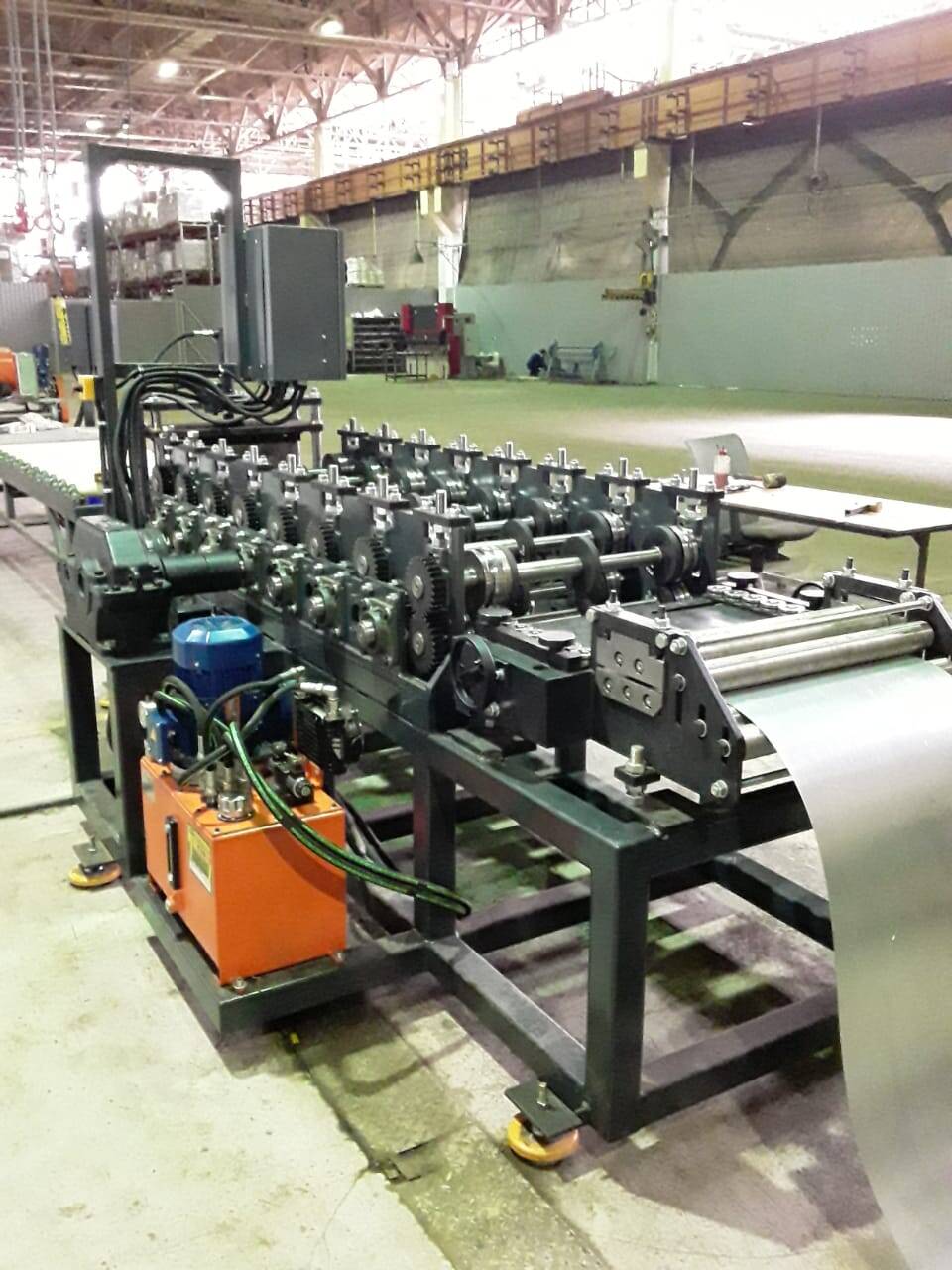 Гибочно-прокатное оборудование для производства стальных профилей (проектирование, изготовление) 