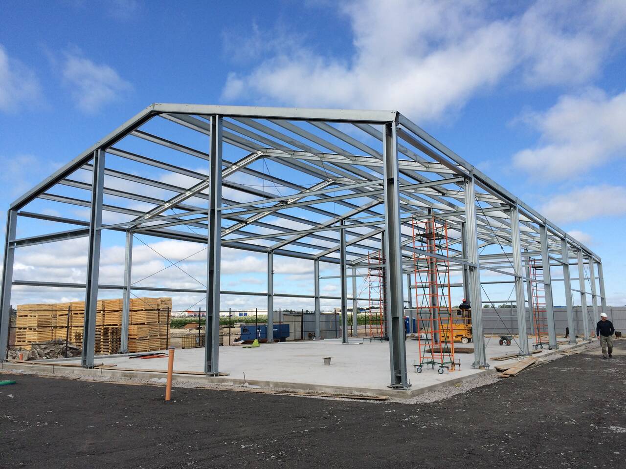 Строительство ангаров и складов в Вологде фото 1 Услуги Вологда