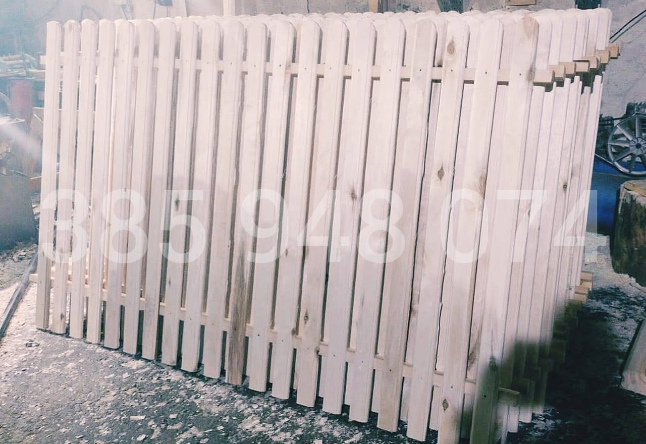 Забор деревянный - Штакетник  в Новосибирске фото 5 Услуги Новосибирск