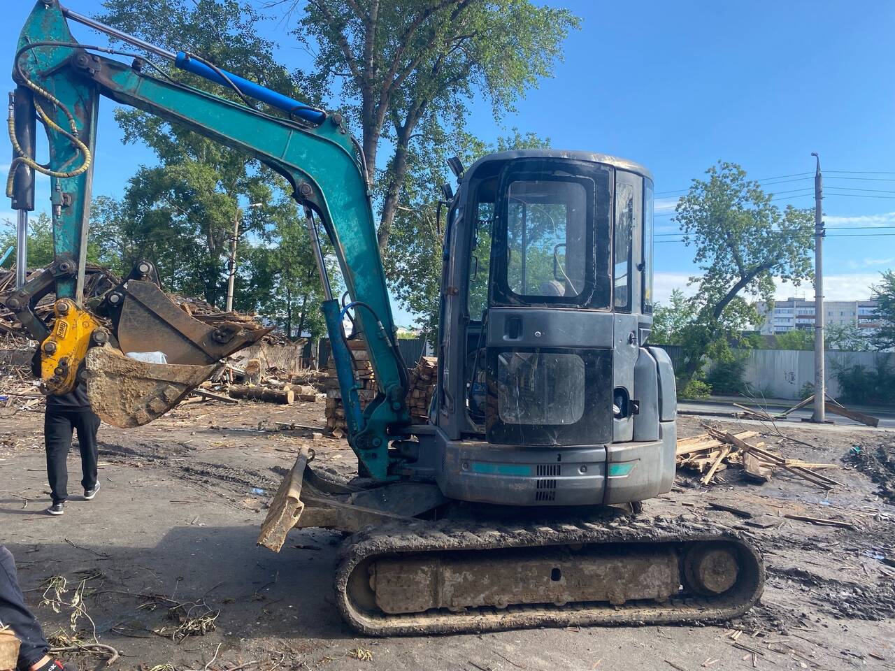 Аренда и услуги экскаватора в Кургане фото 3 Услуги Курган