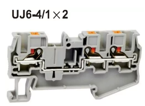 Продам клемма (421471) UJ6-41X2 Push-in проходная в Москве фото 1 Транспорт Москва
