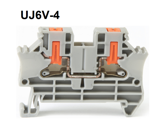 Продам клемма (421821) UJ6V-4 Push-in проходная в Москве фото 1 Транспорт Москва