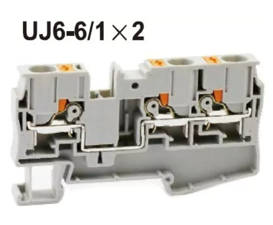 Продам клемма (421505) UJ6-61X2 Push-in проходная в Москве фото 1 Транспорт Москва