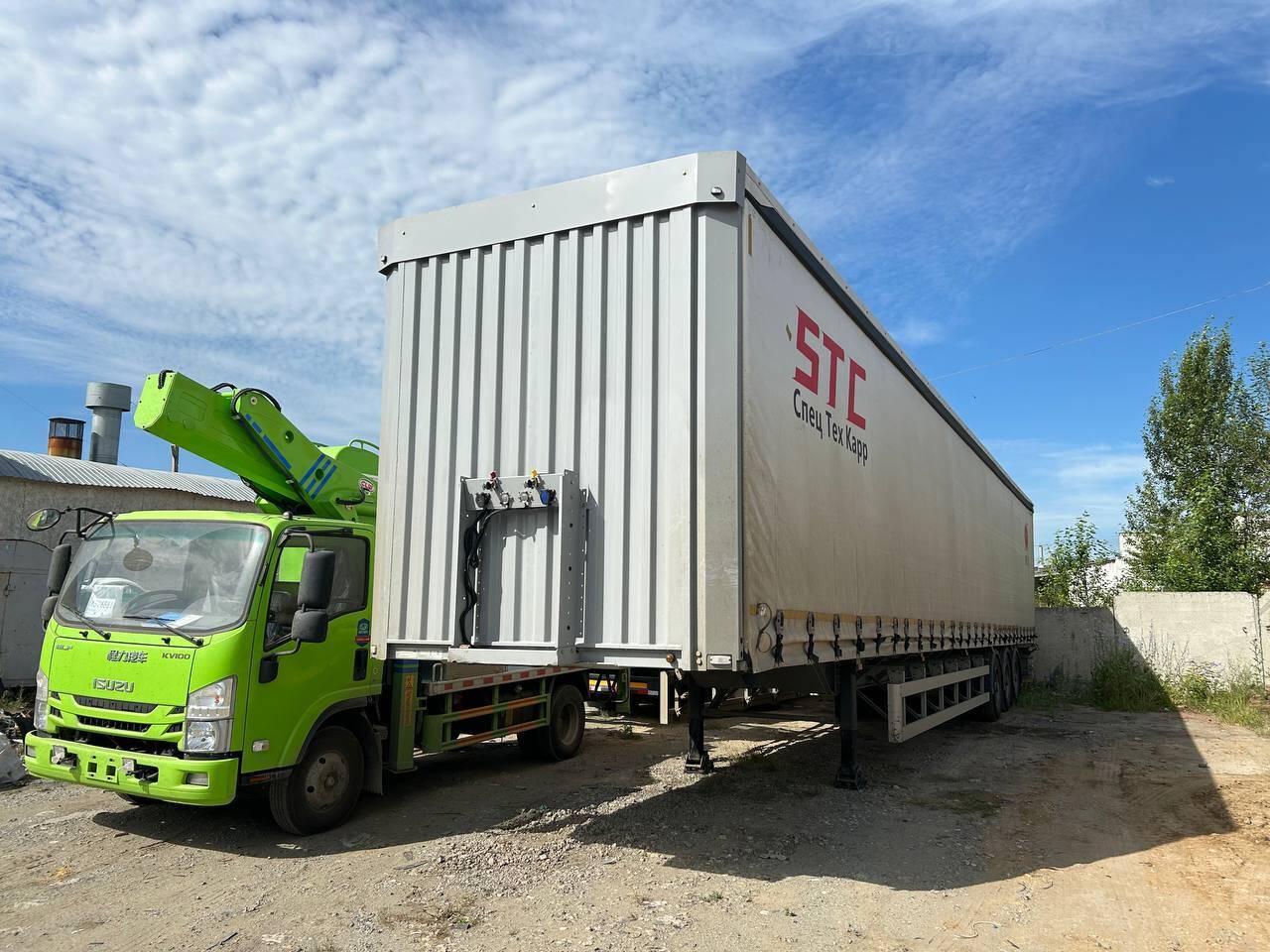 Шторно-бортовой полуприцеп в Челябинске фото 3 Транспорт Челябинск