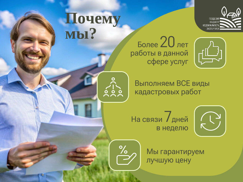 Кадастровый инженер. 100% регистрация в Росреестре в Чехове фото 4 Услуги Чехов