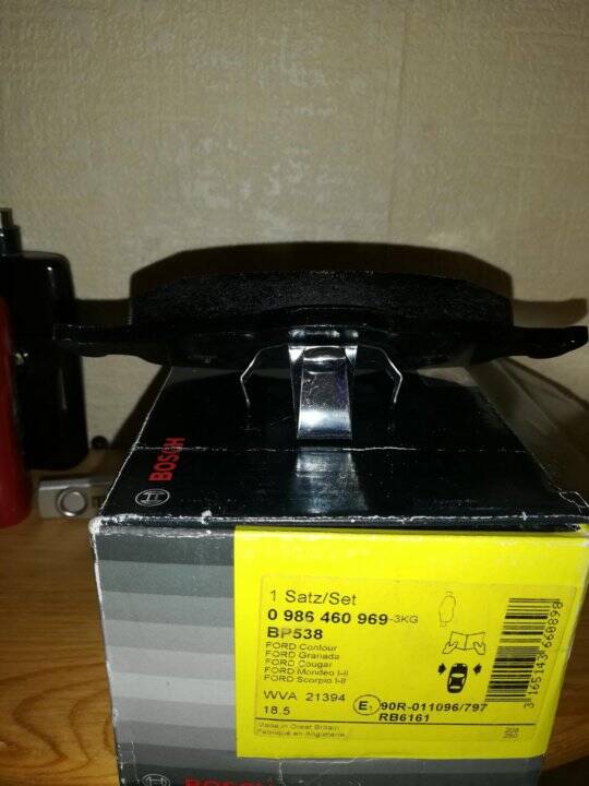 Колодки передние мондео с 1993 по 2000 0986460969 в Москве фото 1 Транспорт Москва