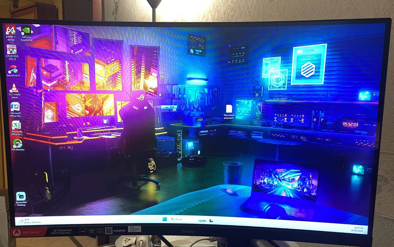 Монитор IIYama 27" G-Master Red Eagle G2766HSU-B1 в Москве фото 2 Бытовая электроника Москва