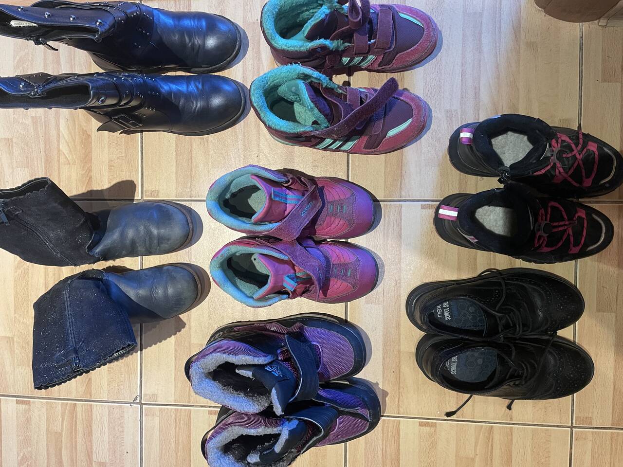 Детская обувь пакетом Детская обувь пакетом